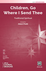 Children, Go Where I Send Thee SATB choral sheet music cover